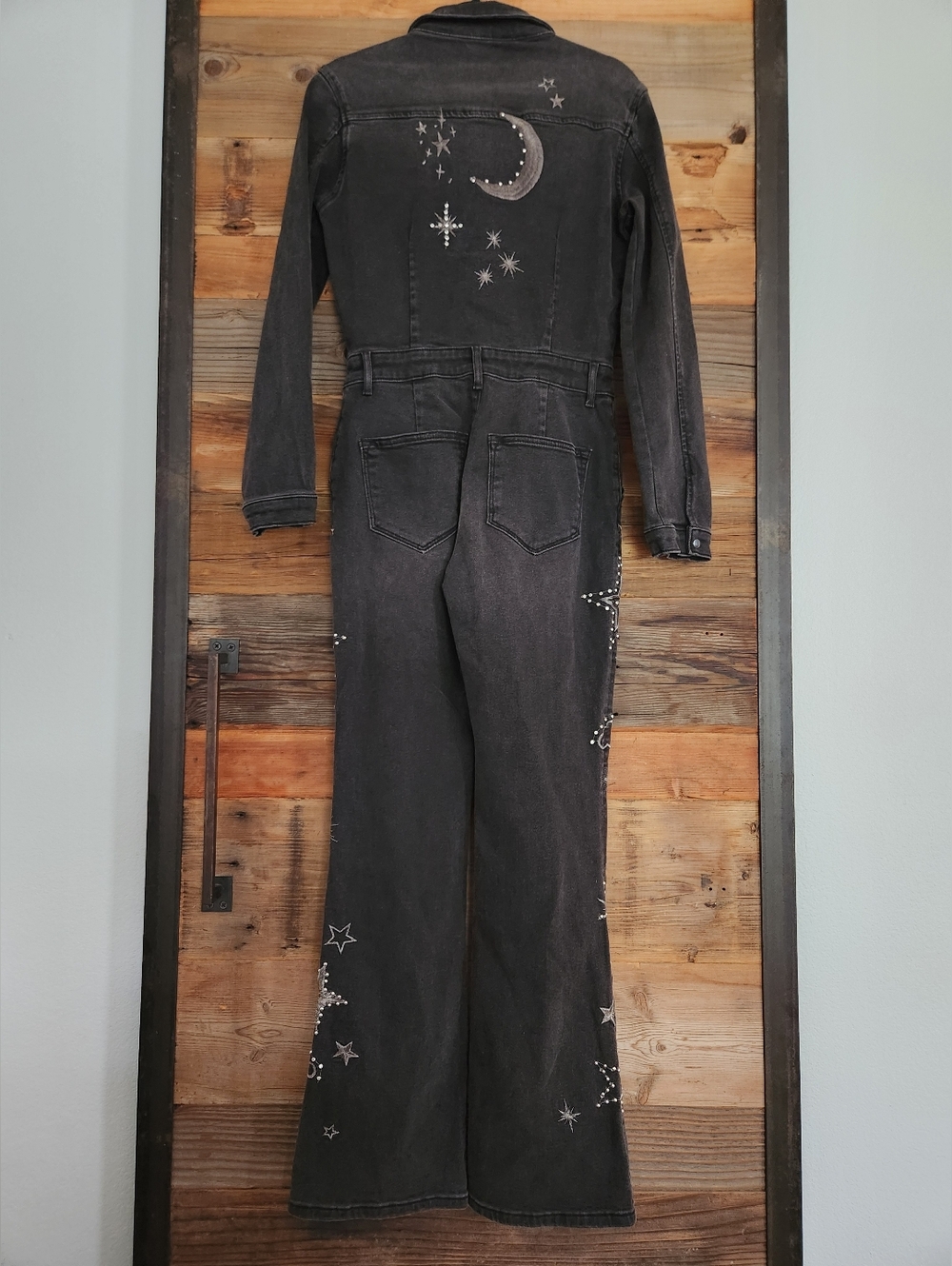 NWT Free People X Driftwood Celestial Jumpsuit Size Small $228 Retail!! - Picture 7 of 7